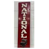 National Battery Vertical Sign, 14 1/2in x 56in