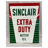 Sinclair Extra Duty Motor Oil SSP Sign, 18in x 24in