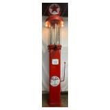 10-Gallon Bowser Texaco Visible Gas Pump with Globe