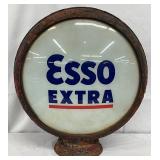 Esso Extra Pump Globe with Metal Body, 19 inches