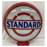 Esso/Standard DS Gas Pump Globe with Metal Body, 22 in