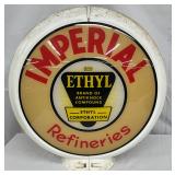 Imperial Refineries Ethyl Branding Pump Globe, 16in Diameter