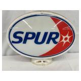  ‘SPUR’ Brand Plastic Gas Pump Globe, 16 Inches 