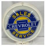 Chevrolet Sales and Service Globe with 16-Inch Plastic Body