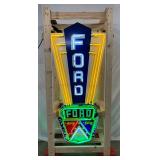 DS Ford Neon Sign, 33in x 75in