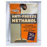 Du Pont Anti-Freeze Methanol Cardboard Sign, 21×30 Inches
