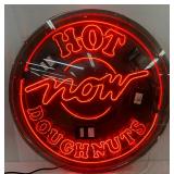 Krispy Kreme ‘Hot Now Doughnuts’ Neon Sign, 45 Inches