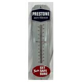 Prestone Anti-Freeze Porcelain Thermometer, 9×36 Inches