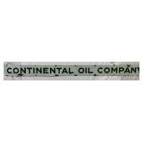 SSP ‘Continental Oil Company’ Sign by Veribrite, 108 x 9 Inches