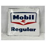 Porc. Mobil Regular Pump Plate, 14 x 12 Inches