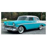 1956 Chevrolet Bel Air 4-door Sedan with Professional Restoration