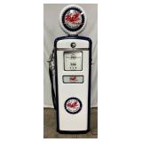 Gilbarco Model 996 Gas Pump with Firebird Gasoline Branding, Restored