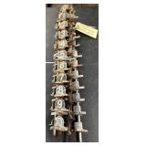 Original G&B Visible Gas Pump Gallon Markers, 1-10 Gallons