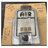 Vintage ECO Model 97/98 Gas Pump Air Meter Faceplate