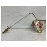 Coca-Cola Hanging Light Fixture, 30in x 14in