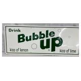 Emb. Bubble Up Self Framed Sign, 30×12 Inches