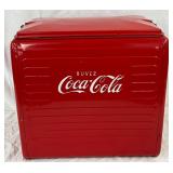Early French Coca-Cola Cooler, ‘Buvez Coca-Cola’ Logo, 17in x 17in