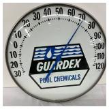 12in Guardex Pool Chemicals Thermometer