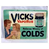 Vicks VapoRub Tin Sign, 16×11 Inches