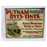  Putnam Fadeless Dyes and Tints Metal Display Cabinet, 19in x 15in