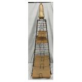 Early Metal Bag Holder with String Spool, 10in x 34in