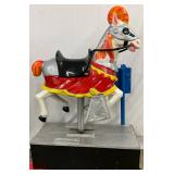 Kiddie Coin-Operated Kiddie Horse Ride, 42in by 19in