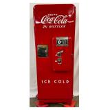 Coca-Cola Vending Machine Box Converted to Gun Safe, Professionally Restored