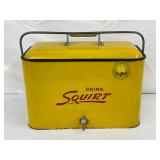 Squirt Drink Box Carrier with Handle and Spigot, 18in x 13in