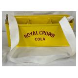Emb. Royal Crown Cola Restored Stadium Carrier with Divider and Strap, 8in x 16in