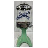 Hamilton Beach No. 20 Porcelain Malt Mixer with Glass Container, 8 x 18 Inches