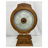 Coin Op Oak Game Wheel Measuring 14in by 22in