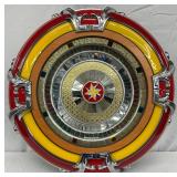 Hanging Wall-Mounted Jukebox Bubbler, 32in Diameter