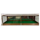 Early Oak Showcase by Joseph Knittel Show Case Co., Quincy, Illinois, 68x27x17 