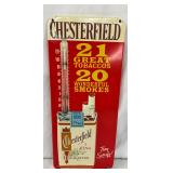 Emb. Chesterfield Metal Thermometer, 5 x 12 Inches