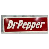 Dr. Pepper SS Metal Sign, 20in x 7in