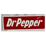  Dr Pepper Metal Advertising Sign, 7in x 20in