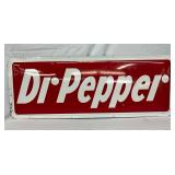 Convex Dr Pepper Self Framed Sign,  47 1/2 x 17 1/2,  Dated 1997