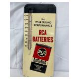 Emb. RCA Batteries Thermometer, 6×13.5 