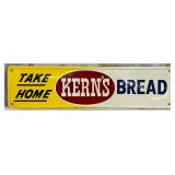 Kern’s Bread Metal Sign, 31×8 Inches
