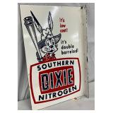Southern Dixie Nitrogen DSP Flange Sign, 12 1/2 x 20