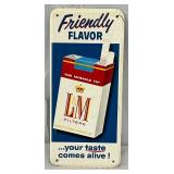 L&M Filters Door Push Sign, 4 x 9 Inches