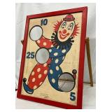 Early Bulls-Eye Clown Game by American Visual Aids, 17in x 24in