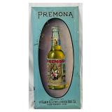 Premona Beer Tin Sign by The Kamm & Schellinger Brewing Co., 9x19 