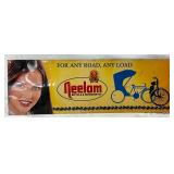 Neelam Bicycle & Rickshaw Kit Metal Sign, 16in x 6in