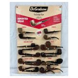 Dr. Grabow CB Store Display for Imported Briar Pipes, 15in x 23in