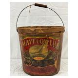 30lb. Mayflower Chocolate Drops Early CB Bucket, 12×12 in.