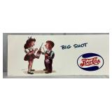 Pepsi-Cola Cardboard Sign, “Big Shot,” by Whitney Darrow Jr., 28x11 