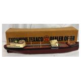 Texaco Dealer Exclusive Toy Tanker Ship with Original Box, 27in by 4in