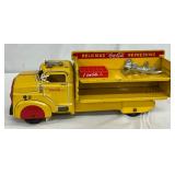 Coca-Cola Metal Delivery Toy Truck, 12×5 Inches