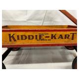 Wooden Kiddie-Kart by H.C. White Co., 24in x 10in